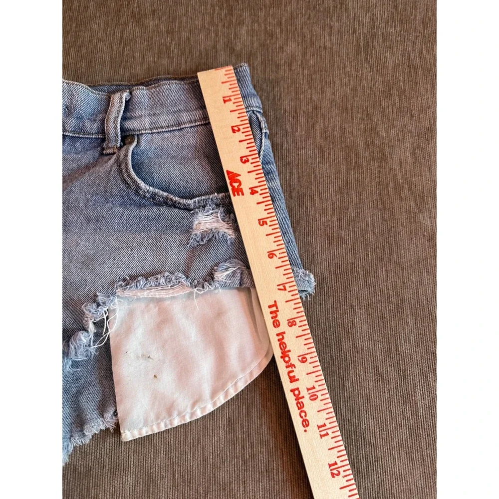 Sincerely Jules Denim Shorts Bundle 2 Pairs Distressed Cut Off Blue Women 3/26